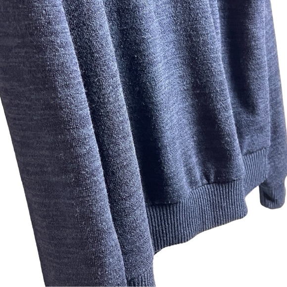 Ohoo Sweater Men's XL V-neck Long Sleeve Blue - Picture 3 of 8